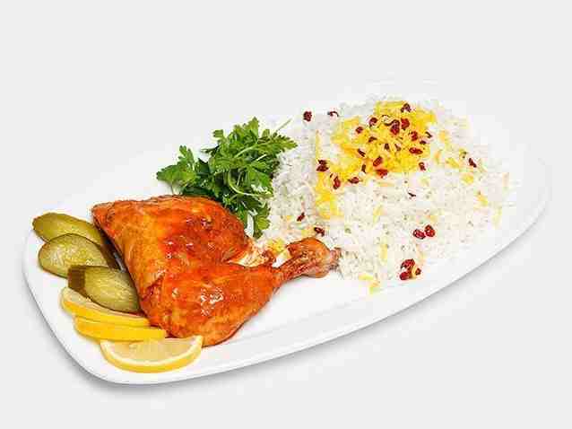 Zereshk Polo with Chicken