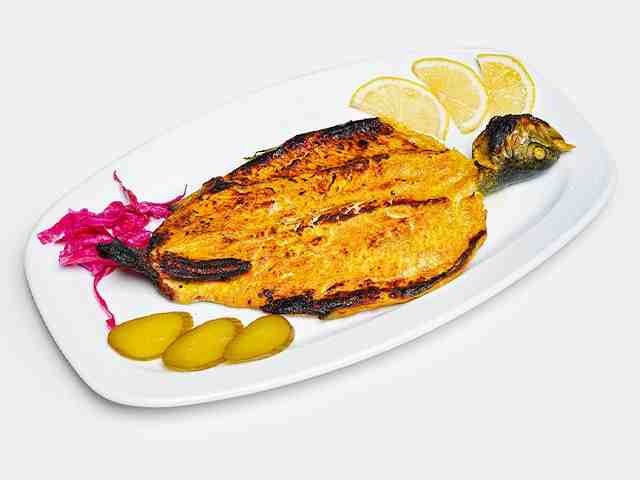 Grilled Fish with Steamed Rice